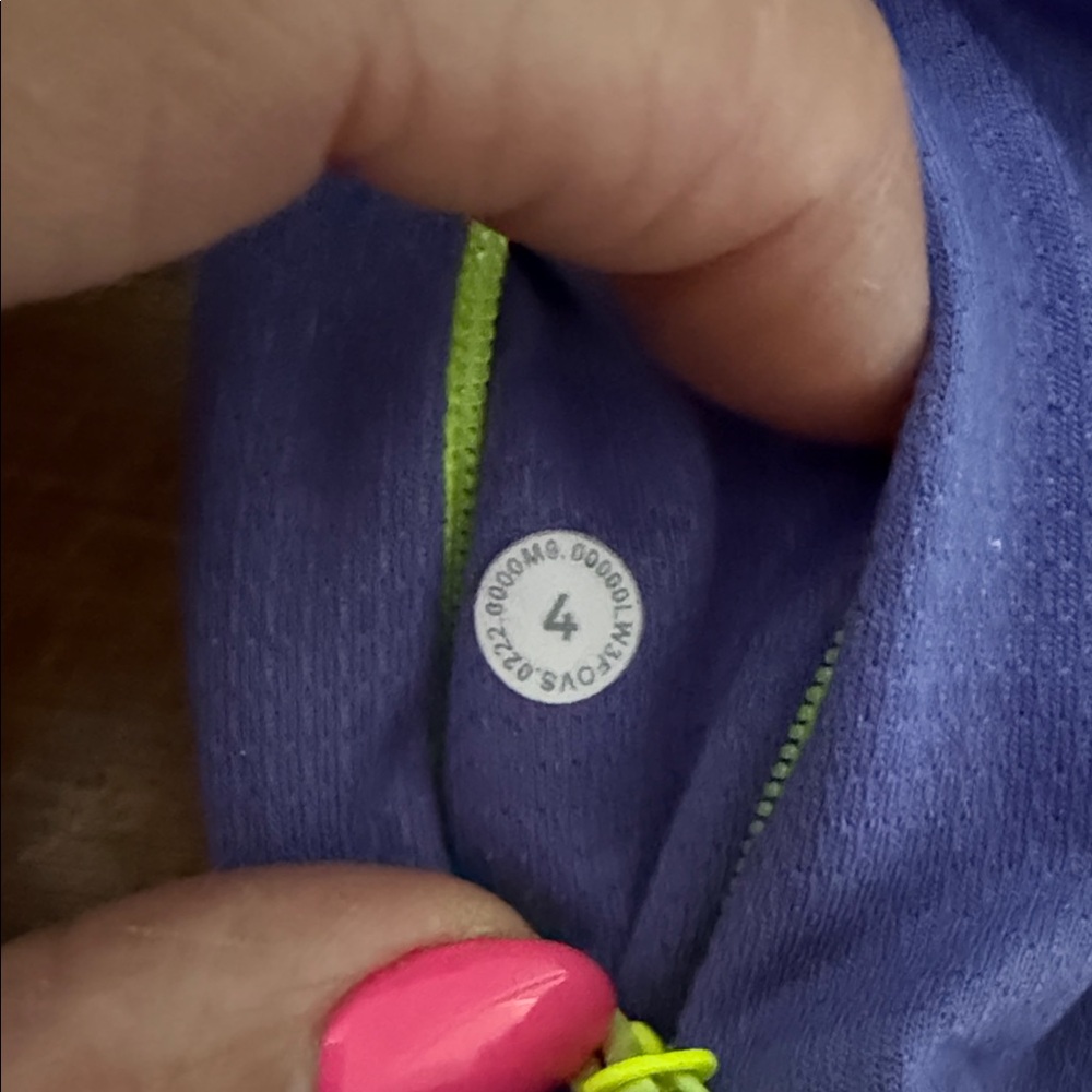 lululemon athletica Blue Short Sleeve Tee - Picture 2 of 5